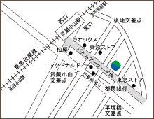 武蔵小山店地図