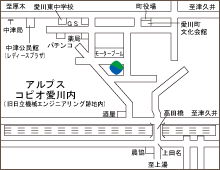 愛川店地図