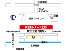 北野店地図