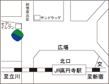 高円寺本店地図